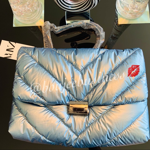 Zara Bags Zara Quilted Maxi Crossbody Bag Poshmark